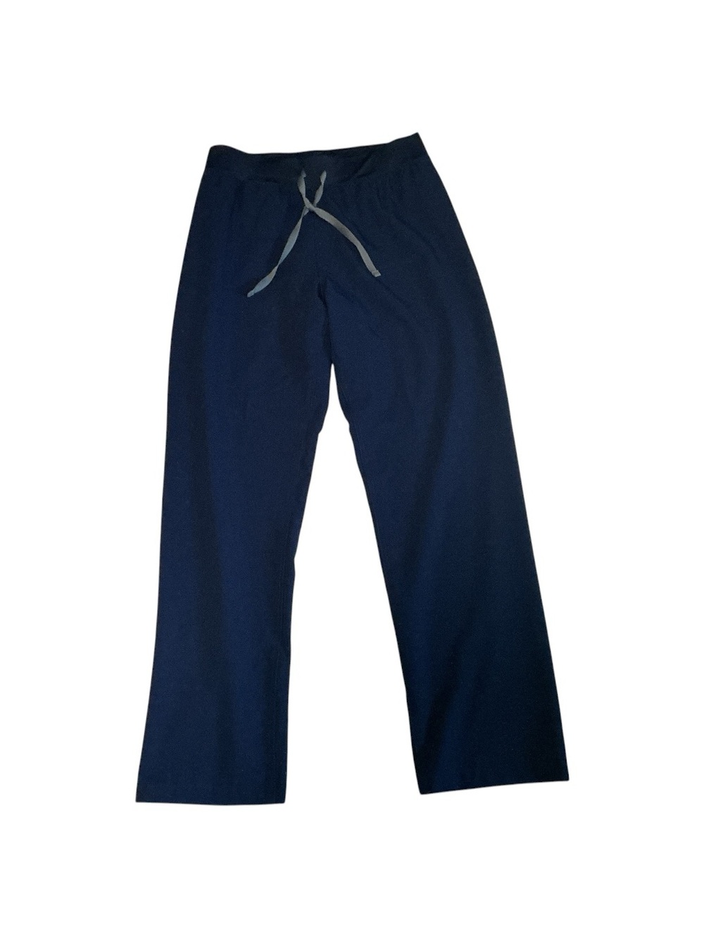 Women’s FIGS Technical Collection High Waisted Scrub Pants Navy Blue SIZE L/T
